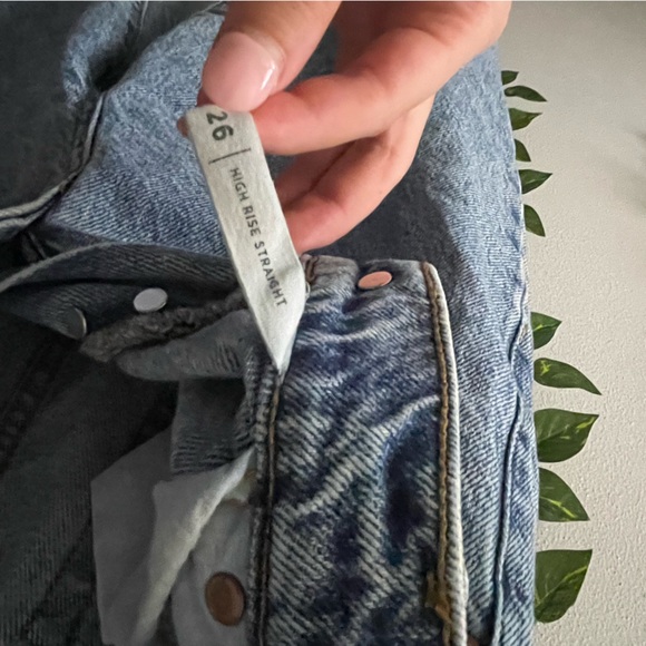 Pacsun High Rise Straight Jean - Picture 3 of 4